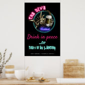 Night Warden - Het Poster Dive (Design #3) (Keuken)