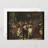 Night Watch Briefkaart (Voorkant / Achterkant)