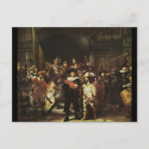 Night Watch Briefkaart