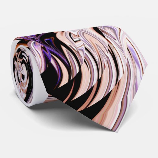 Night Wave Stropdas (Opgerold)