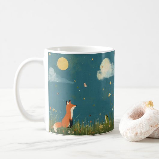 Night Whispers – Kind_Ones Dreamy Forest Mug (Avec donut)