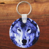 Night Wolf Sleutelhanger (Voorkant)