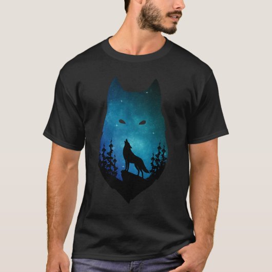 Night Wolf T-shirt (Voorkant)