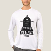 Night zombie Tri-Blend shirt (Voorkant volledig)