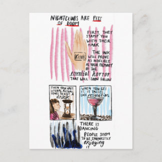 Nightclubs zijn Pits of Doom Briefkaart