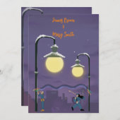 Nightfall Lovecraft bruiloft Kaart (Voorkant / Achterkant)