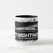 Nighthawk F-117 tasse de sonnerie de 11 onces (Centre)