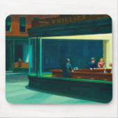 Nighthawks, 1942, ingediend door Edward Hopper Muismat (Voorkant)