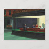 Nighthawks ~ Edward Hopper 1942 Briefkaart (Voorkant)