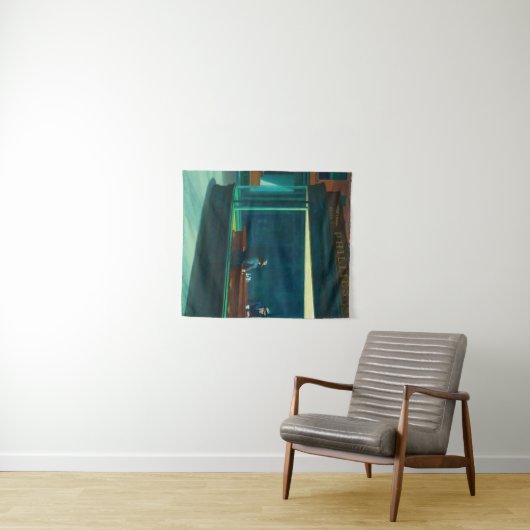 Nighthawks Edward Hopper Wandkleed (In Situ (horizontaal))