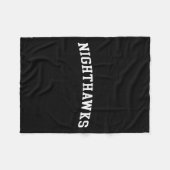 Nighthawks Fleece Deken (Voorkant (Horizontaal))