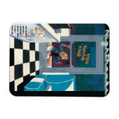Nighthawks Fridge Magnet Magneet (Horizontaal)