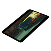 "Nighthawks" par Edward Hopper Magnet (Côté Gauche)