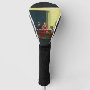 Nighthawks-schilderij van Edward Hopper Golfheadcover