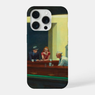 Nighthawks-schilderij van Edward Hopper iPhone 15 Pro Hoesje