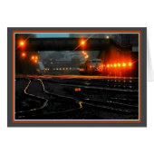 Nightime Train Yard (Voorkant Horizontaal)