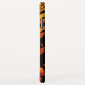 NIGHTINGALE MET ROZEN MONOGRAM, rood zwart geel Case-Mate iPhone Case (Achterkant/rechts)