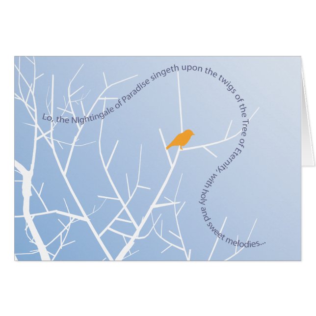 Nightingale of Paradise (Voorkant Horizontaal)