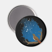 Nightingale Song Magneet (Voorkant / Achterkant)