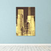 Nightline III Canvas Afdruk (Insitu (Houten vloer))