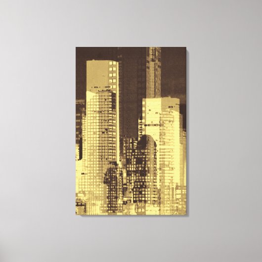 Nightline III Canvas Afdruk (Voorkant)