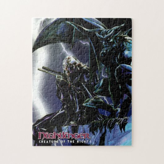 Nightlinger puzzle legpuzzel (Verticaal)