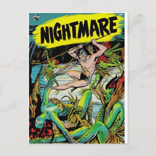 Nightmare 1 briefkaart (Voorkant)