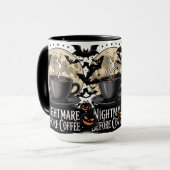 Nightmare Before Coffee Halloween Mok (Voorkant links)