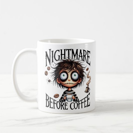 Nightmare Before Coffee Koffiemok (Links)
