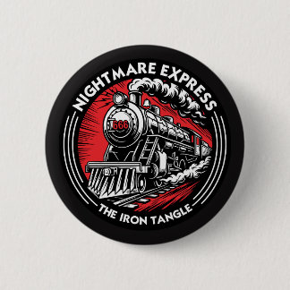 Nightmare Express | Dungeon Crawler Carl Ronde Button 5,7 Cm