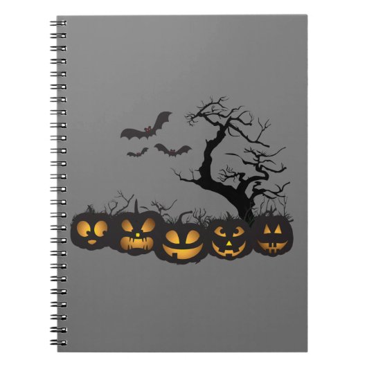 Nightmare Jotter : Halloween Spiral Journal (Devant)