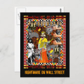 Nightmare on Wall Street Briefkaart (Voorkant / Achterkant)