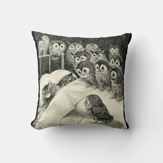 Nightmare Pillow van de kat Kussen (Voorkant)