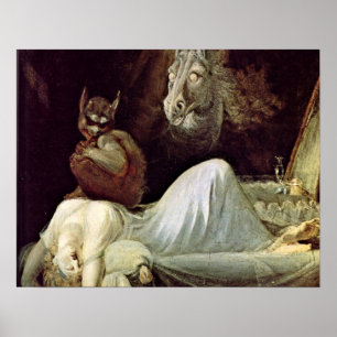 Nightmare van Henry Fuseli Poster