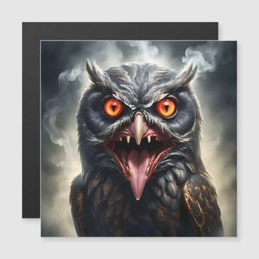 Nightmare Wings: The Fanged Vampire Owl is een Ame (Voorkant / Achterkant)