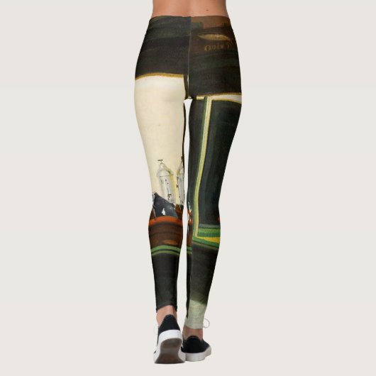 Nightpenguins leggings (Achterkant)