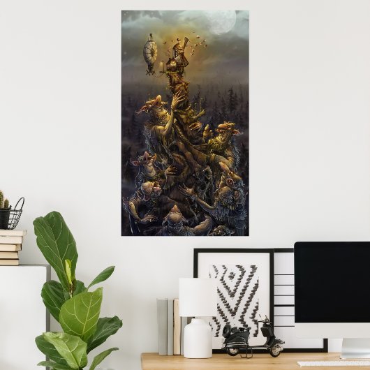 Nightraid Poster (Thuiskantoor)