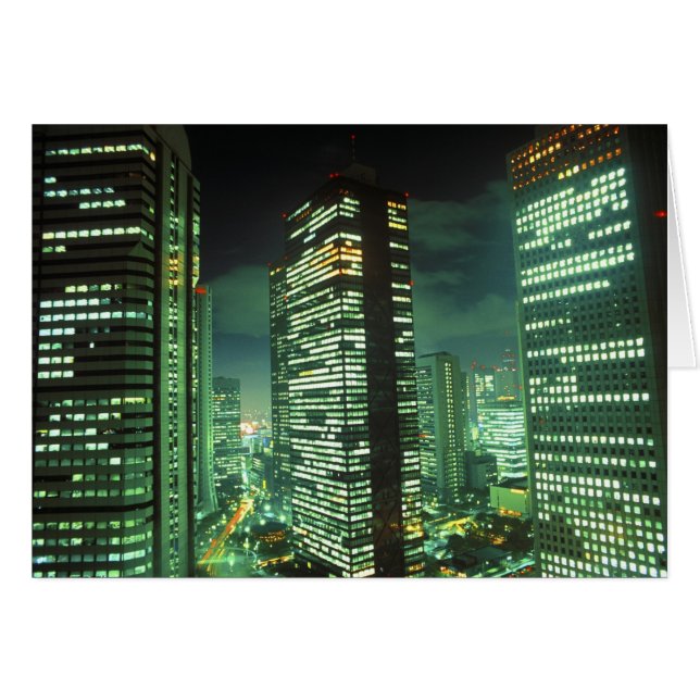 Nightscape, Shinjuku, Tokyo, Japon (Devant horizontal)