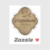 Nightshade Apothecary DC Sticker (Vel)