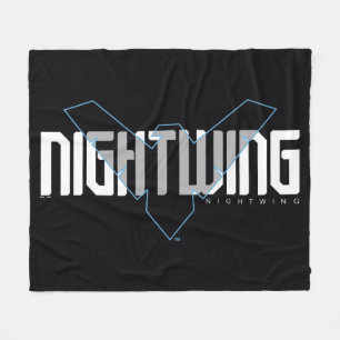Nightwing Hi-Tech Naam Graphic Fleece Deken