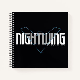 Nightwing Hi-Tech Naam Graphic Notitieboek