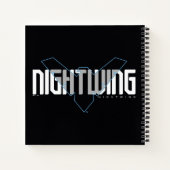 Nightwing Hi-Tech Naam Graphic Notitieboek (Achterkant)