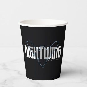Nightwing Hi-Tech Naam Graphic Papieren Bekers