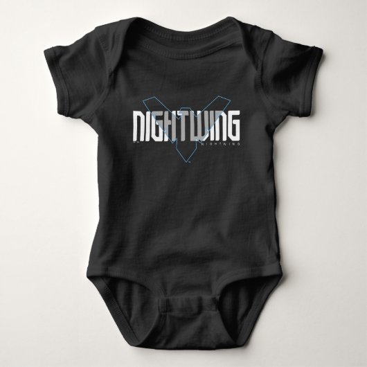 Nightwing Hi-Tech Naam Graphic Romper (Voorkant)