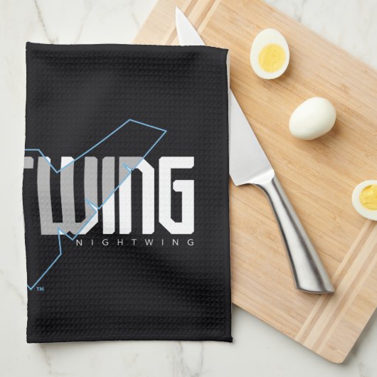Nightwing Hi-Tech Naam Graphic Theedoek (Quarter Fold)