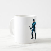 Nightwing Stands Koffiemok (Voorkant links)