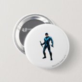 Nightwing Stands Ronde Button 5,7 Cm (Voorkant /achterkant)