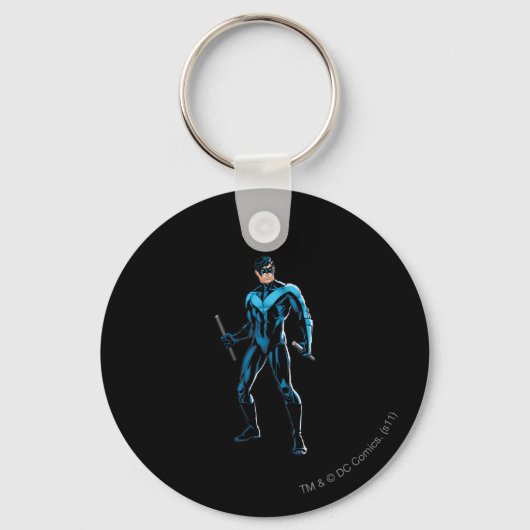 Nightwing Stands Sleutelhanger (Voorkant)