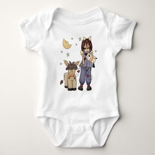 Nighty Night Baby Romper (Voorkant)
