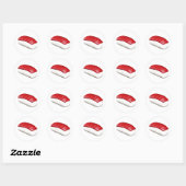 Nigiri Maguro Sushi Ronde Sticker (Vel)
